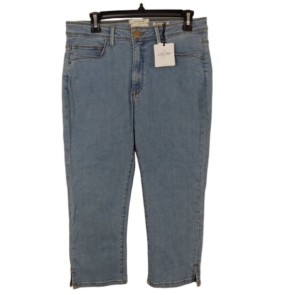 Lola Jeans | NWT Lindsey High Rise Denim Capri | Size 30 - Picture 1 of 11